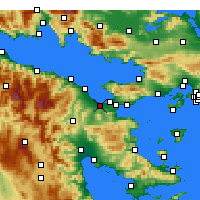 Nearby Forecast Locations - Lequeu - Mapa