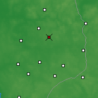 Nearby Forecast Locations - Zabłudów - Mapa