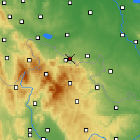 Nearby Forecast Locations - Głuchołazy - Mapa