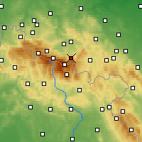 Nearby Forecast Locations - Kowary - Mapa