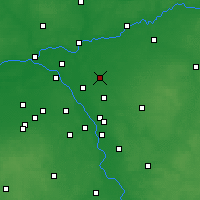 Nearby Forecast Locations - Wołomin - Mapa