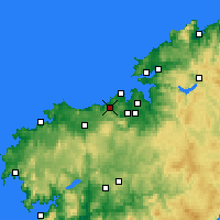 Nearby Forecast Locations - Arteijo - Mapa