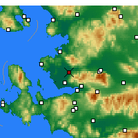 Nearby Forecast Locations - Menemen - Mapa