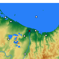 Nearby Forecast Locations - Edgecumbe - Mapa