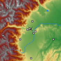 Nearby Forecast Locations - Turim - Mapa