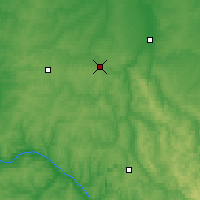 Nearby Forecast Locations - Anjero-Sudjensk - Mapa