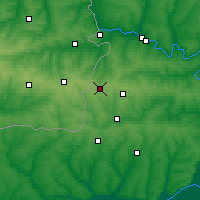 Nearby Forecast Locations - Gukovo - Mapa