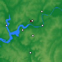 Nearby Forecast Locations - Elabuga - Mapa