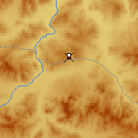 Nearby Forecast Locations - Kyakhta - Mapa