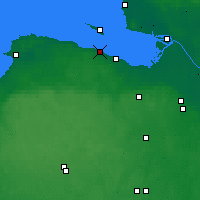 Nearby Forecast Locations - Lomonosov - Mapa