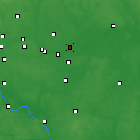 Nearby Forecast Locations - Orekhovo-Zuievo - Mapa