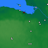 Nearby Forecast Locations - Petergof - Mapa