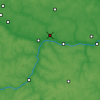 Nearby Forecast Locations - Sérpukhov - Mapa