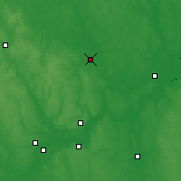 Nearby Forecast Locations - Susdália - Mapa