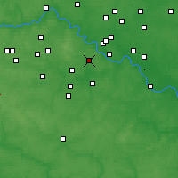 Nearby Forecast Locations - Vidnoye - Mapa