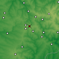 Nearby Forecast Locations - Yasynuvata - Mapa