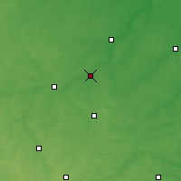 Nearby Forecast Locations - Korostyshiv - Mapa