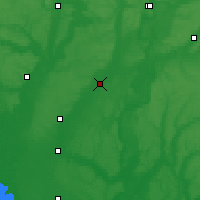 Nearby Forecast Locations - Myrhorod - Mapa