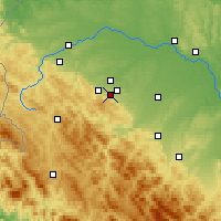Nearby Forecast Locations - Truskavets - Mapa