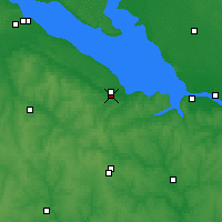 Nearby Forecast Locations - Chyhyryn - Mapa