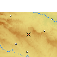 Nearby Forecast Locations - Amadanagar - Mapa