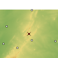Nearby Forecast Locations - Ajmer - Mapa