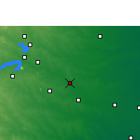 Nearby Forecast Locations - Durgapur - Mapa