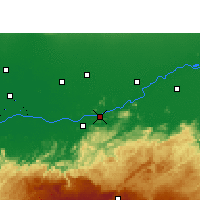 Nearby Forecast Locations - Guwahati - Mapa