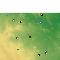 Nearby Forecast Locations - Karimnagar - Mapa
