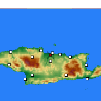 Nearby Forecast Locations - Néa Alicarnassós - Mapa