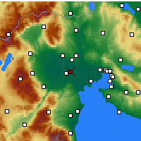 Nearby Forecast Locations - Platy - Mapa