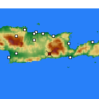 Nearby Forecast Locations - Viánnos - Mapa
