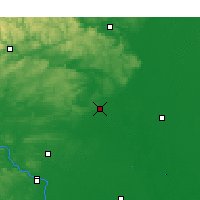 Nearby Forecast Locations - Searcy - Mapa