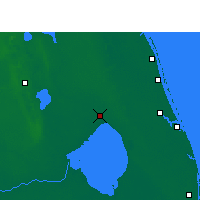 Nearby Forecast Locations - Okeechobee - Mapa