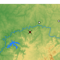 Nearby Forecast Locations - Monticello - Mapa