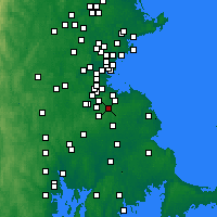 Nearby Forecast Locations - Randolph - Mapa