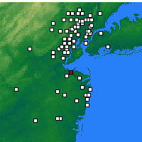 Nearby Forecast Locations - Keyport - Mapa