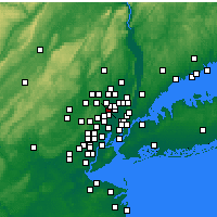 Nearby Forecast Locations - Passaic - Mapa