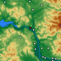 Nearby Forecast Locations - Longview - Mapa