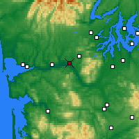 Nearby Forecast Locations - Elma - Mapa