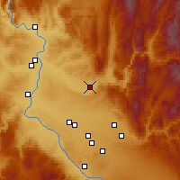 Nearby Forecast Locations - Emmett - Mapa