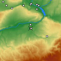 Nearby Forecast Locations - Hermiston - Mapa