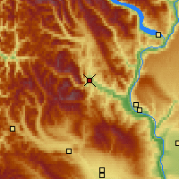 Nearby Forecast Locations - Leavenworth - Mapa