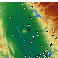 Nearby Forecast Locations - Live Oak - Mapa