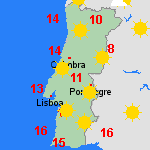 previsão Sex, 21-01 Portugal