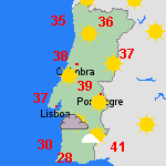previsão Sex, 08-07 Portugal