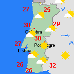 previsão Qui, 06-10 Portugal