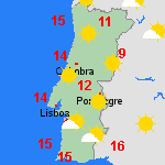 previsão Qua, 01-02 Portugal