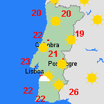 previsão Seg, 03-04 Portugal