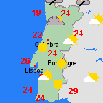 previsão Ter, 30-05 Portugal